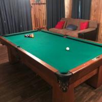 Brunswick Antique Pool Table